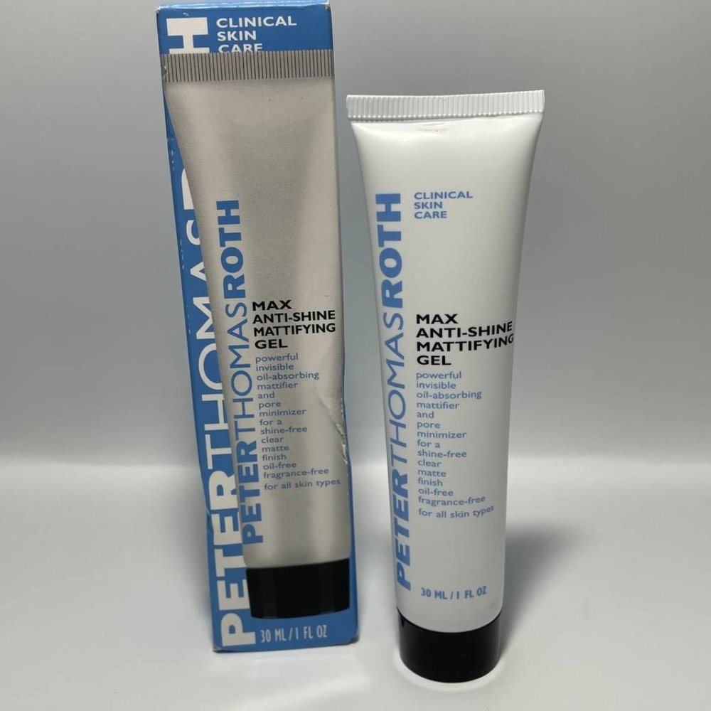 Peter Thomas Roth Max Anti-Shine Mattifying Gel Oil Absorbing Pore Minimizer 1oz